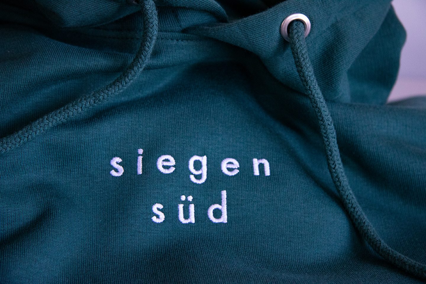 Hoodie mit Stickerei für siegen süd