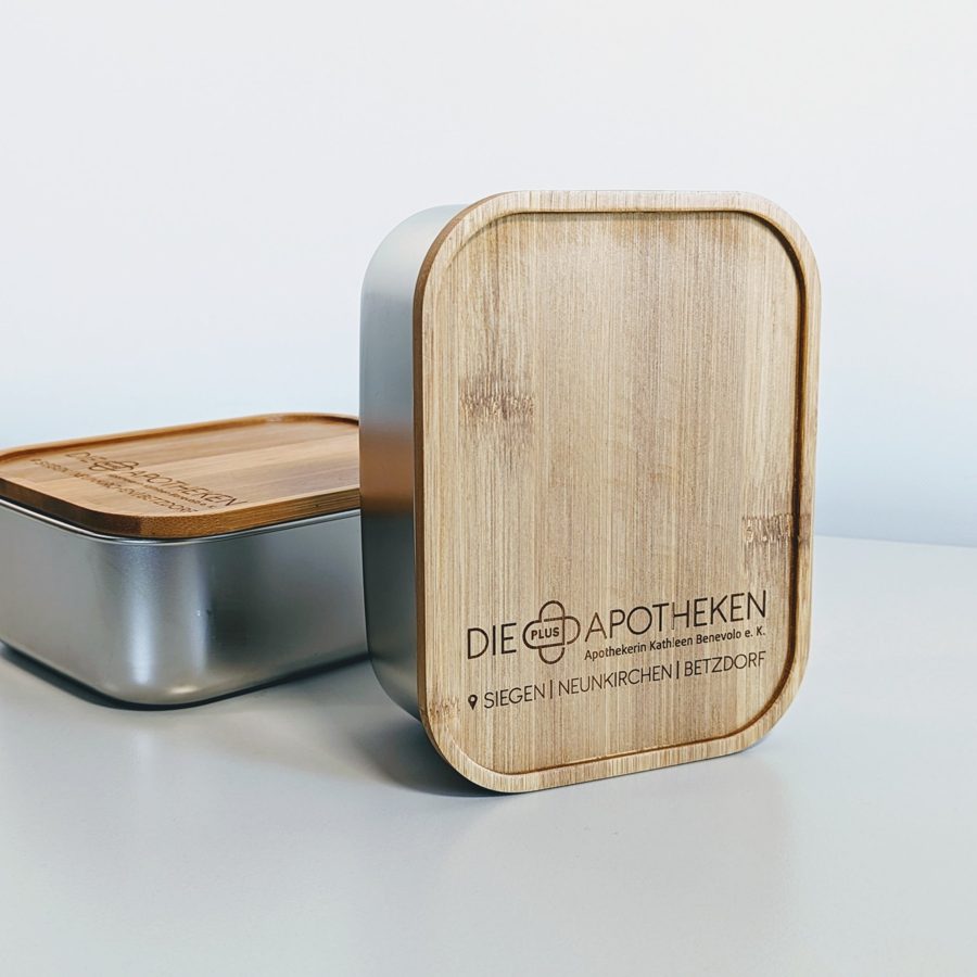 Lunchbox Esme | Edelstahl | 600 ml mit Lasergravur